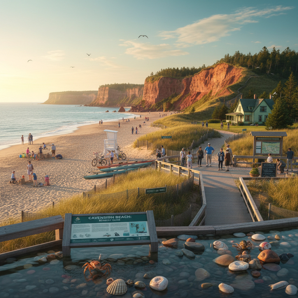 Cavendish Beach: A Sensory Guide to Prince Edward Island tourism on the North Shore
